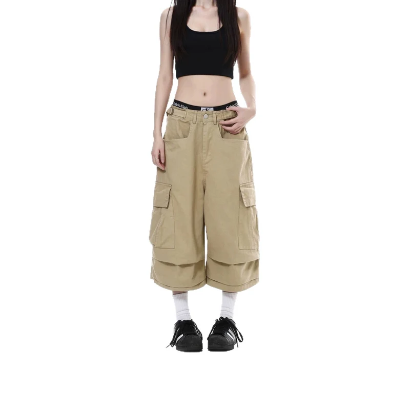 Damen Trendige Cargo-Shorts Drune