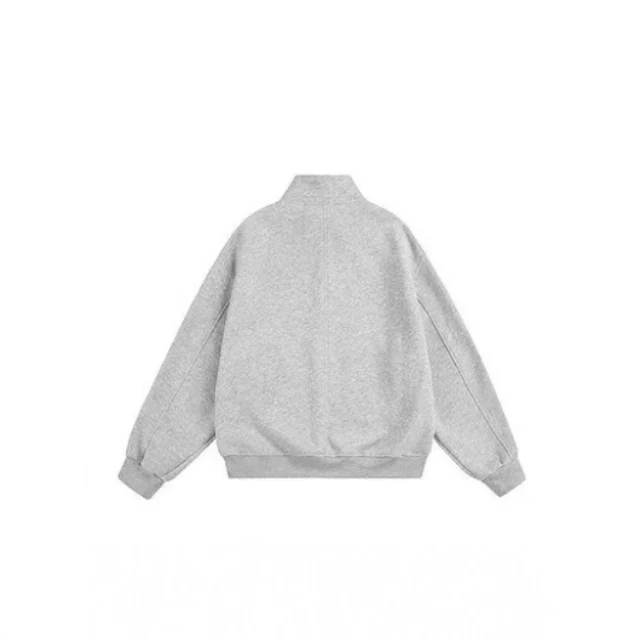 Damen Sportlicher Stehkragenpullover Drune