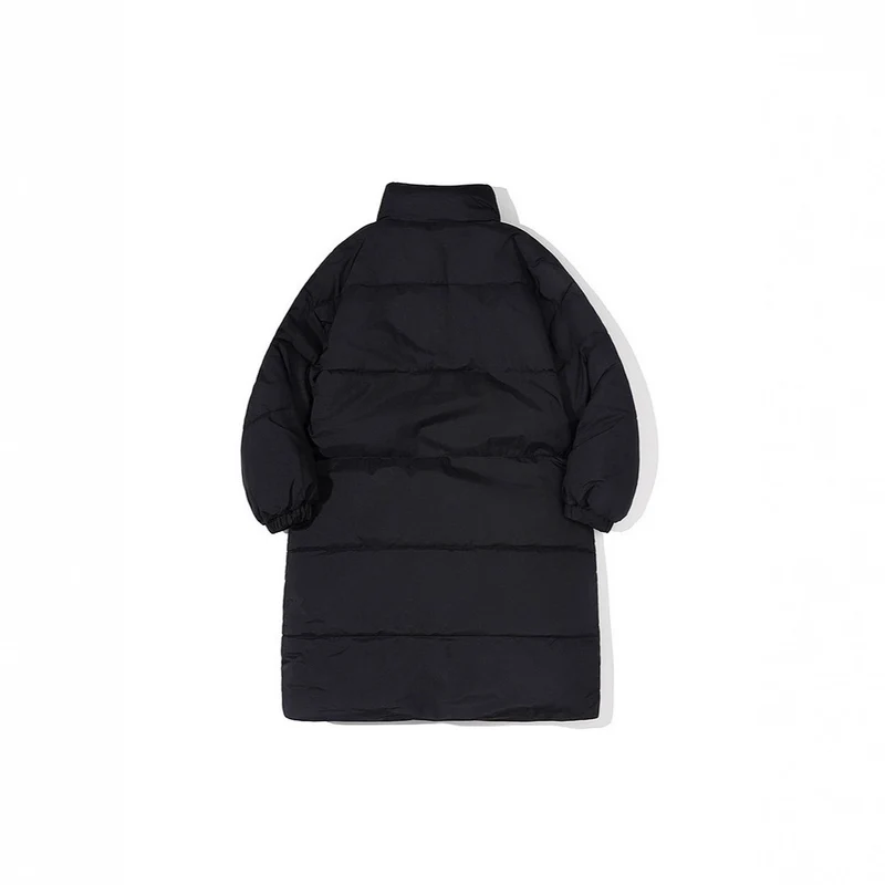 Damen Lange Steppjacke Drune