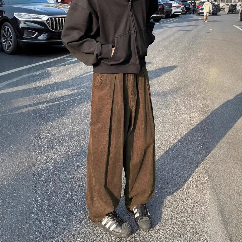 Damen Hochtaillierte Cordhose Drune