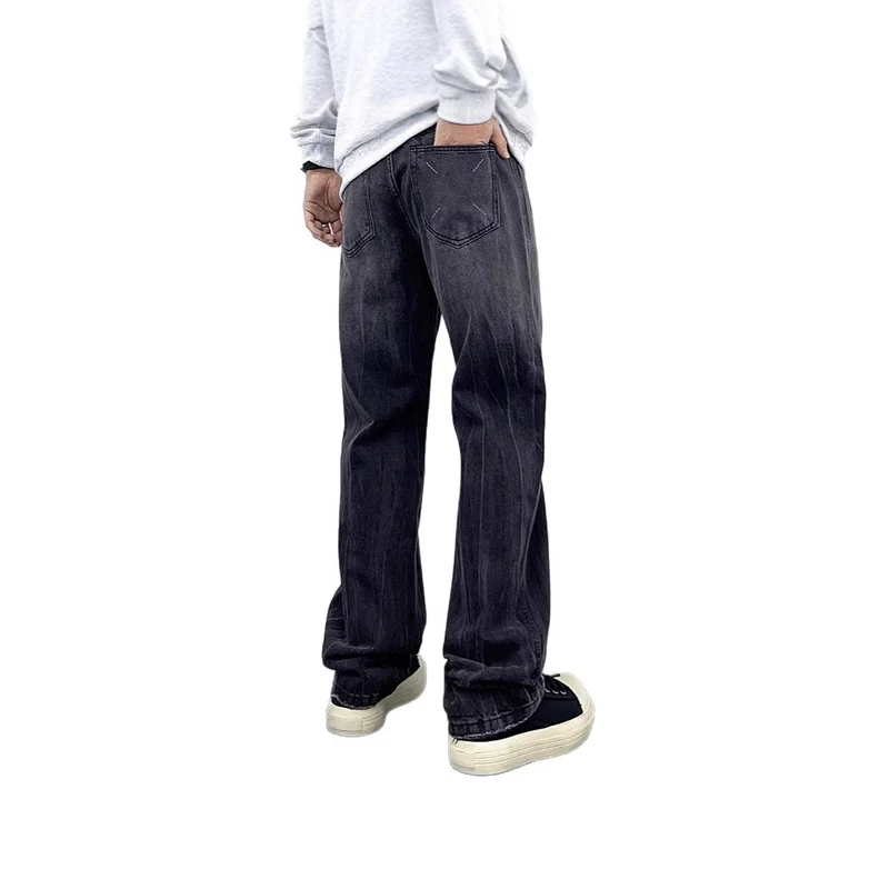 Damen Hochtaillierte Baggy-Jeans Drune