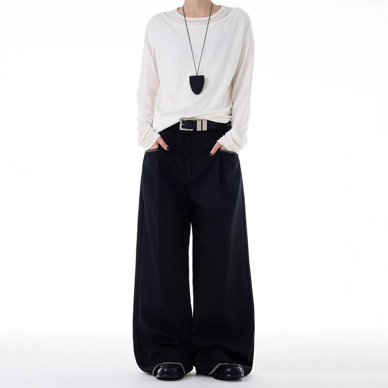 Damen Elegante und bequeme weite Hose Drune