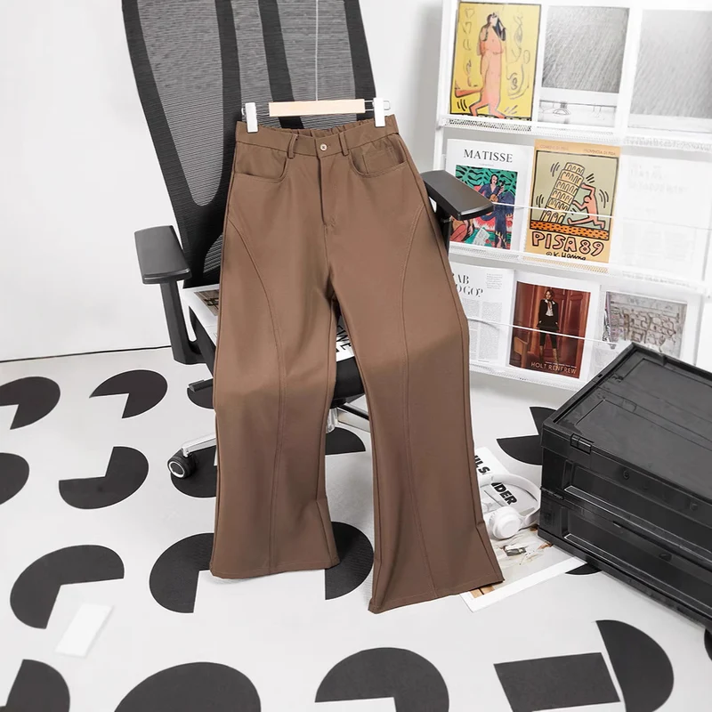 Damen Elegante und bequeme Weitbein-Hose Drune