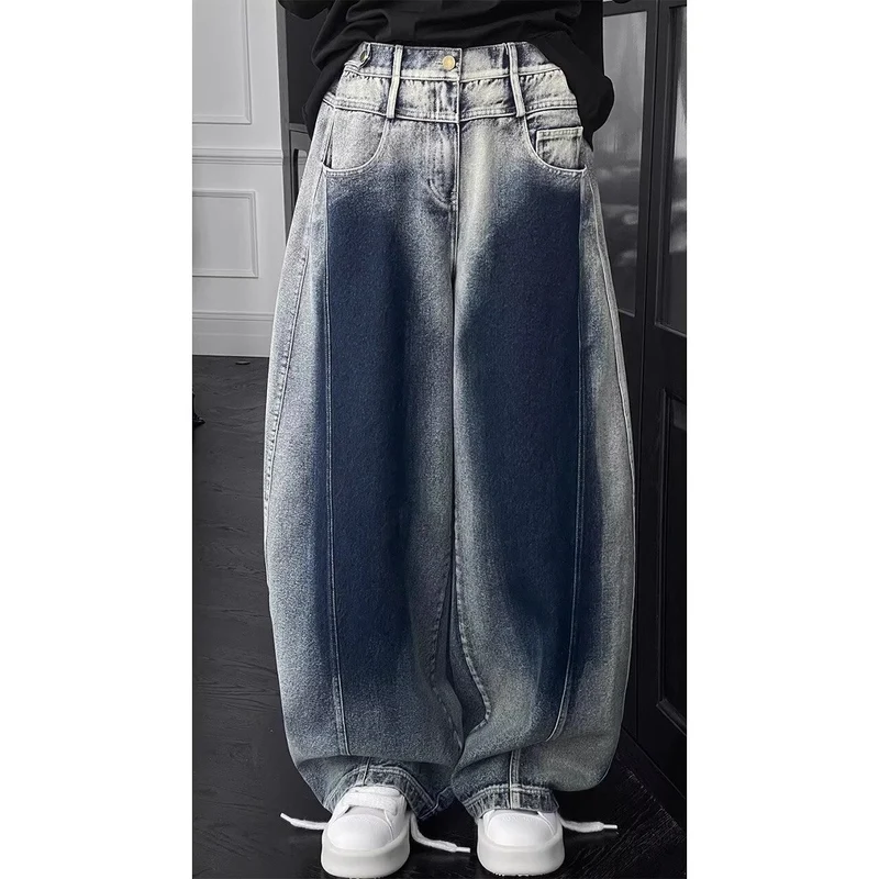 Damen Bequeme und stylische Baggy-Jeans Drune