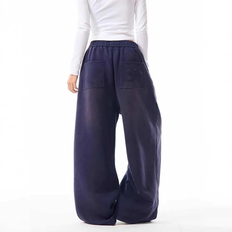 Damen Bequeme Oversized Freizeithose Drune