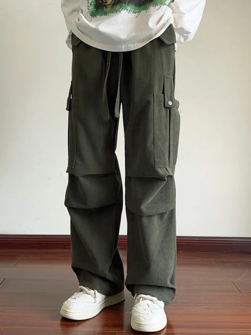 Damen Bequeme Cargo-Hose Drune