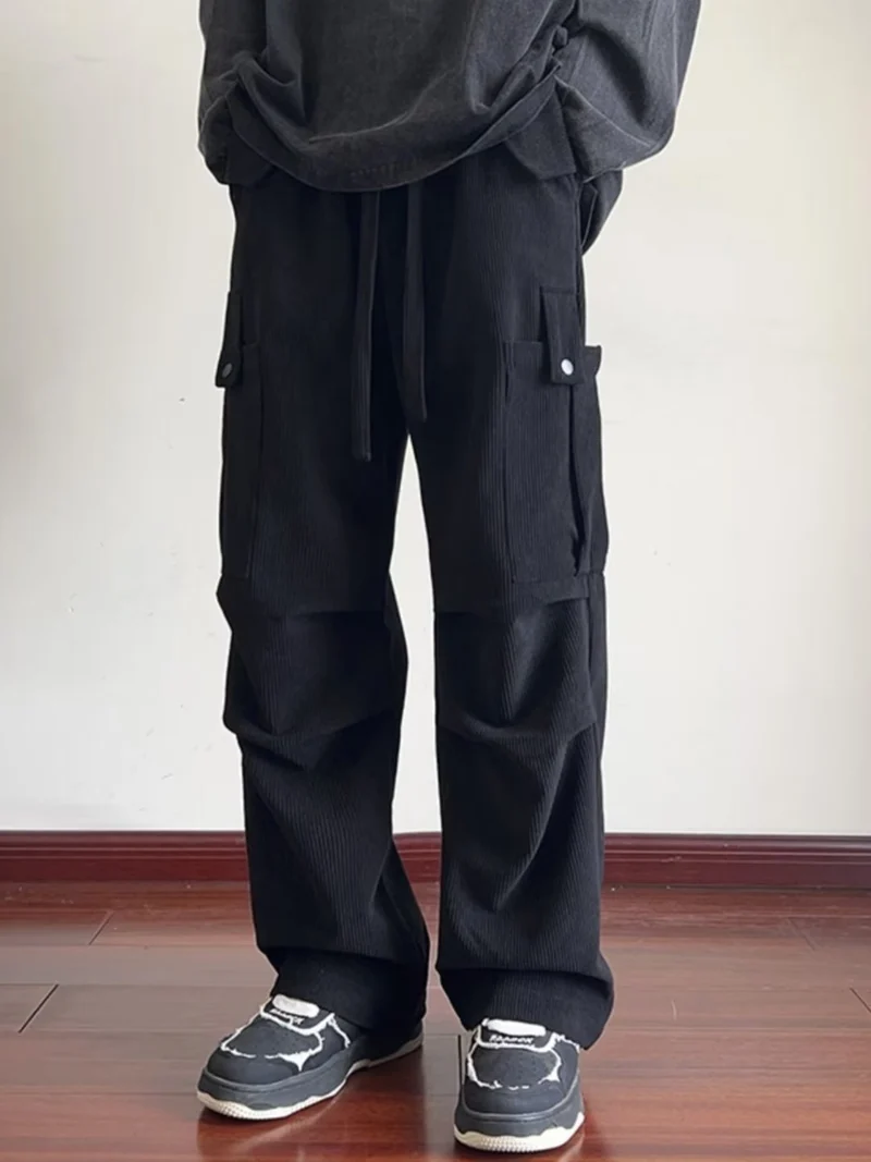 Damen Bequeme Cargo-Hose Drune