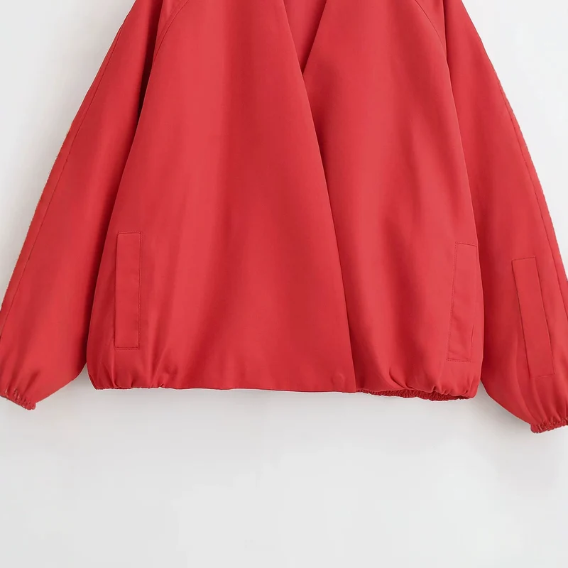 Damen Oversized Kimono‑Blouson mit offenem Vorderteil, Ballonärmeln und elastischem Saum Drune