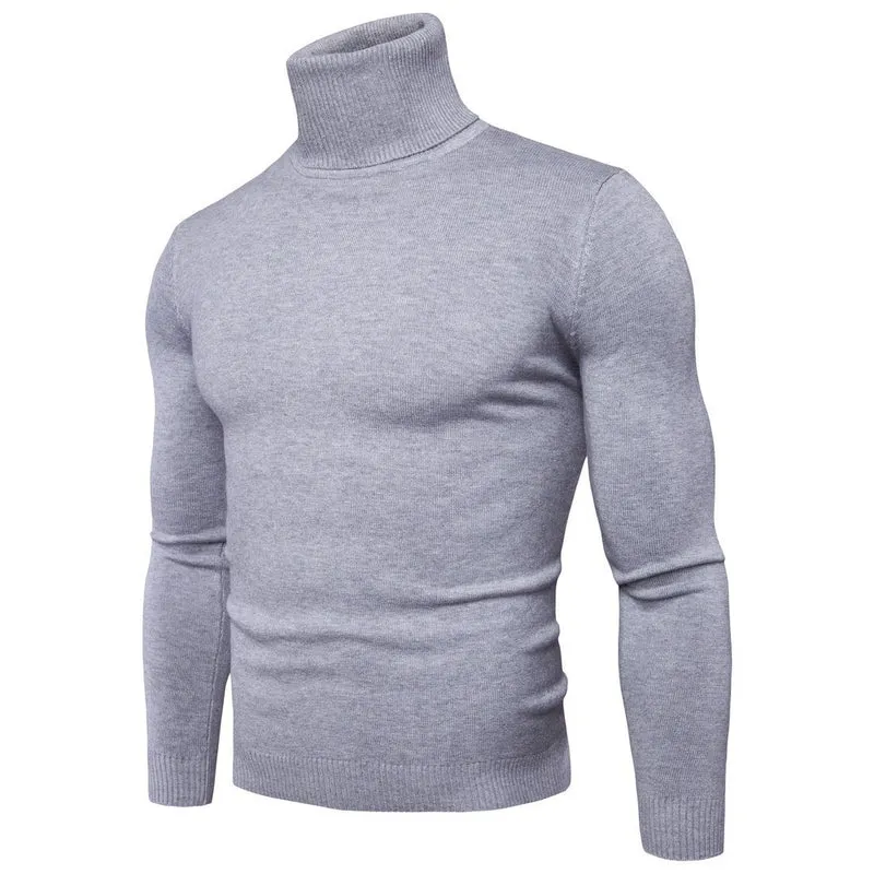 Herren Rollkragenpullover aus feiner Merinowolle Drune
