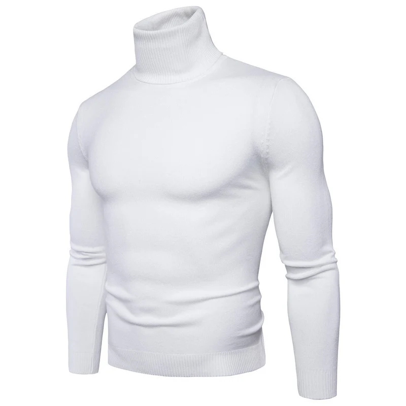 Herren Rollkragenpullover aus feiner Merinowolle Drune