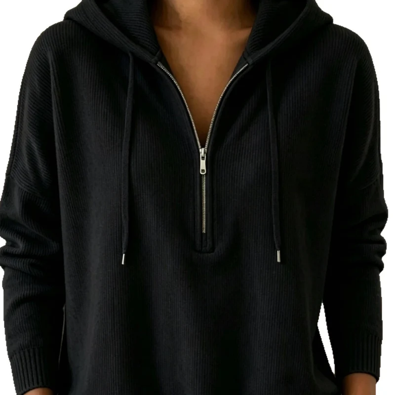 Damen Bequemer Kapuzenpullover Drune