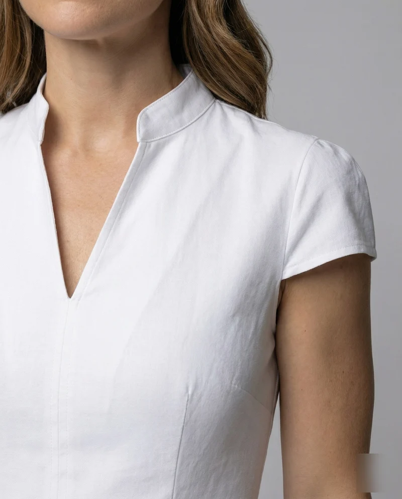 Damen Förmliche Korsagen-Stil Standesamtkleid