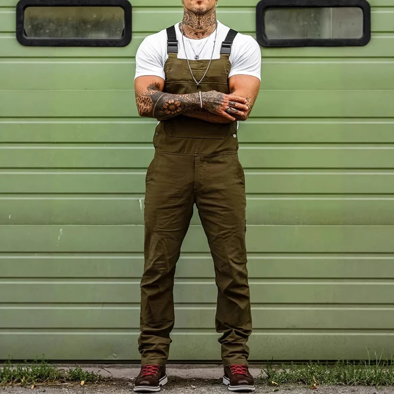 Herren Latzhose aus strapazierfähigem Baumwollgemisch
