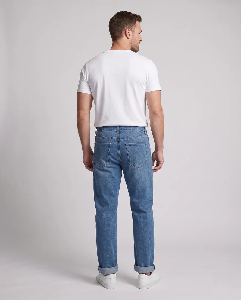 Herren Freizeit Baumwoll Cargo Hose Drune