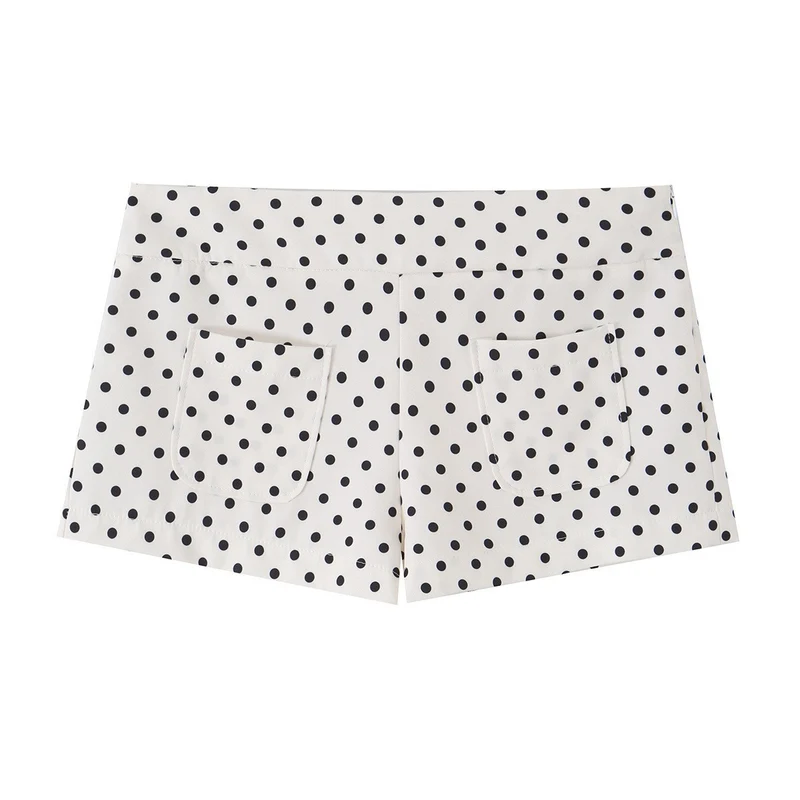 Damen Bluse mit Stehkragen, Taillengürtel und Brusttaschen Drune