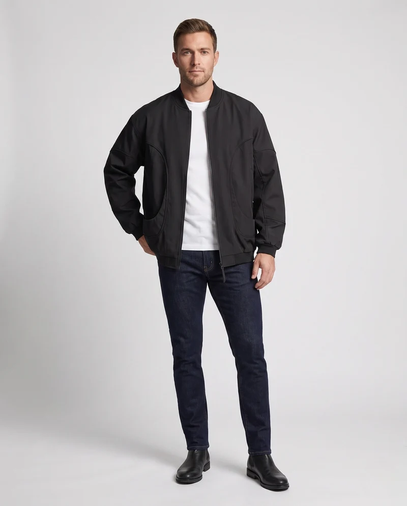 Herren Freizeit Übergangsjacke Drune