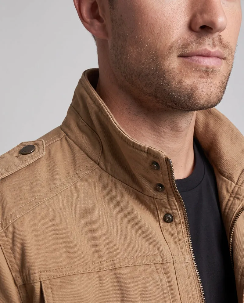 Herren Freizeit Utility-Jacke mit praktischen Taschen Drune