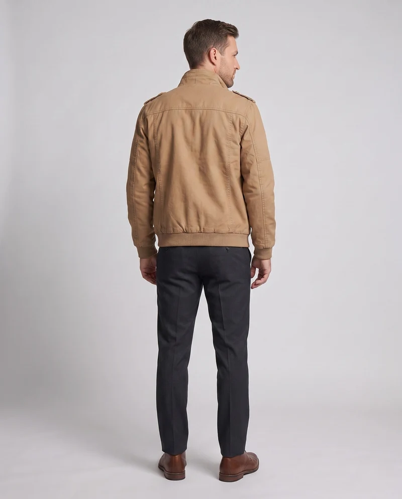 Herren Freizeit Utility-Jacke mit praktischen Taschen Drune