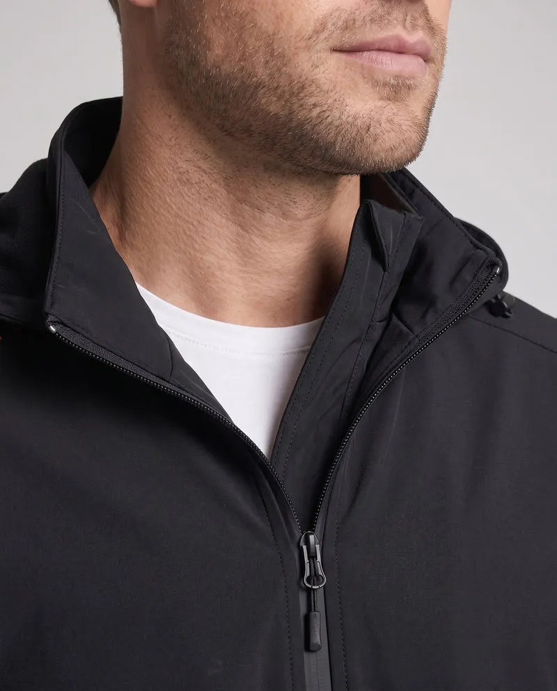 Herren Leichte Allwetterjacke mit verstellbarem Kapuze Drune