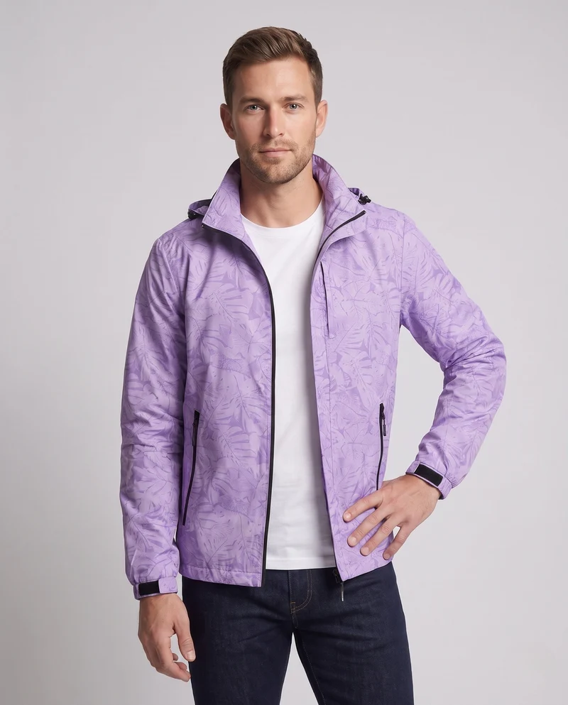 Herren Leichte Sportjacke mit Innovativem Muster Drune