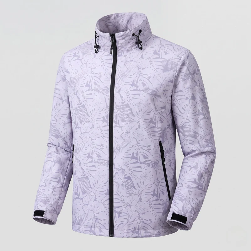 Herren Leichte Sportjacke mit Innovativem Muster Drune