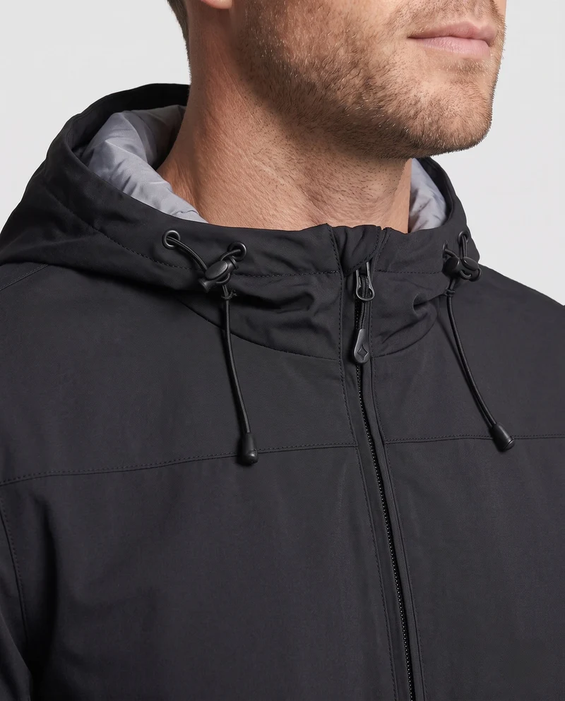 Herren Leichtgewichts Übergangsjacke mit Kapuze Drune