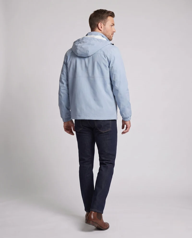 Herren leichte Übergangsjacke mit verstellbarem Kapuzen-Design Drune