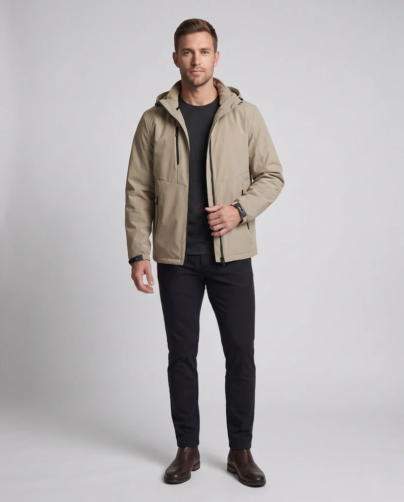 Herren Leichte und Atmungsaktive Funktionsjacke Drune