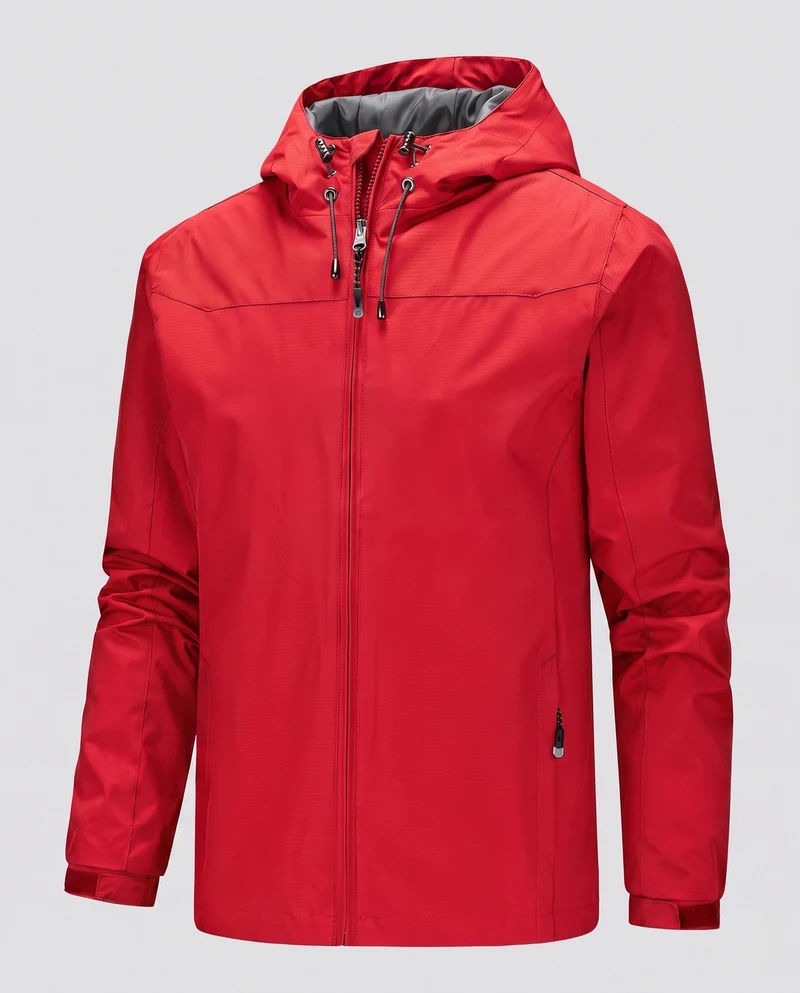 Herren Leichte Wasserabweisende Jacke Drune