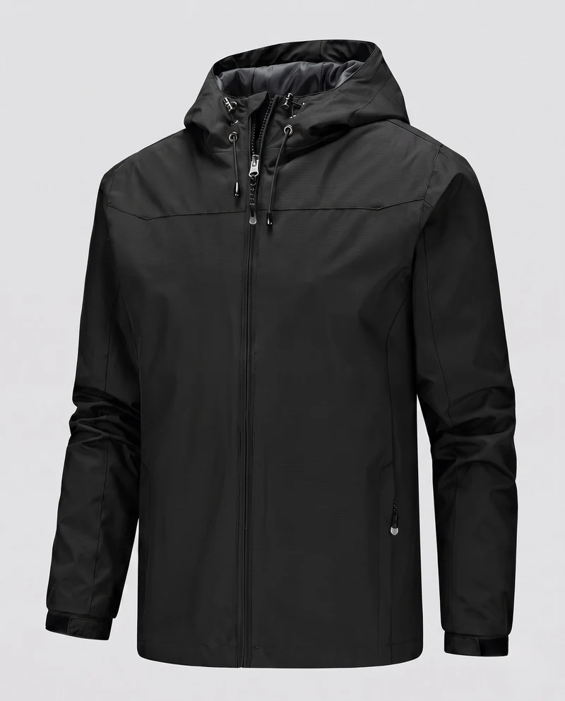 Herren Leichte Wasserabweisende Jacke Drune