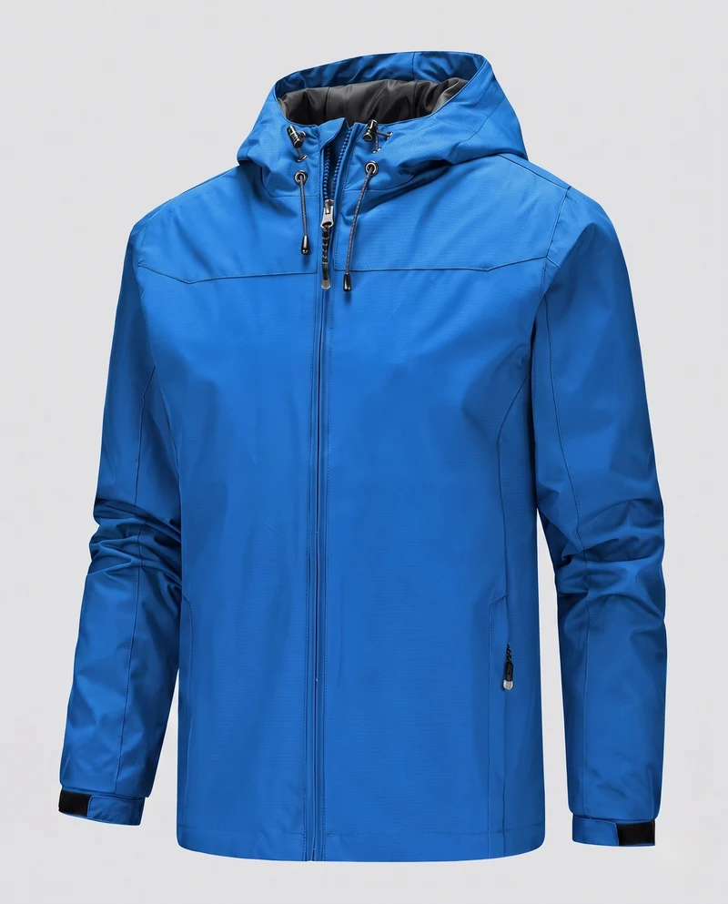 Herren Leichte Wasserabweisende Jacke Drune