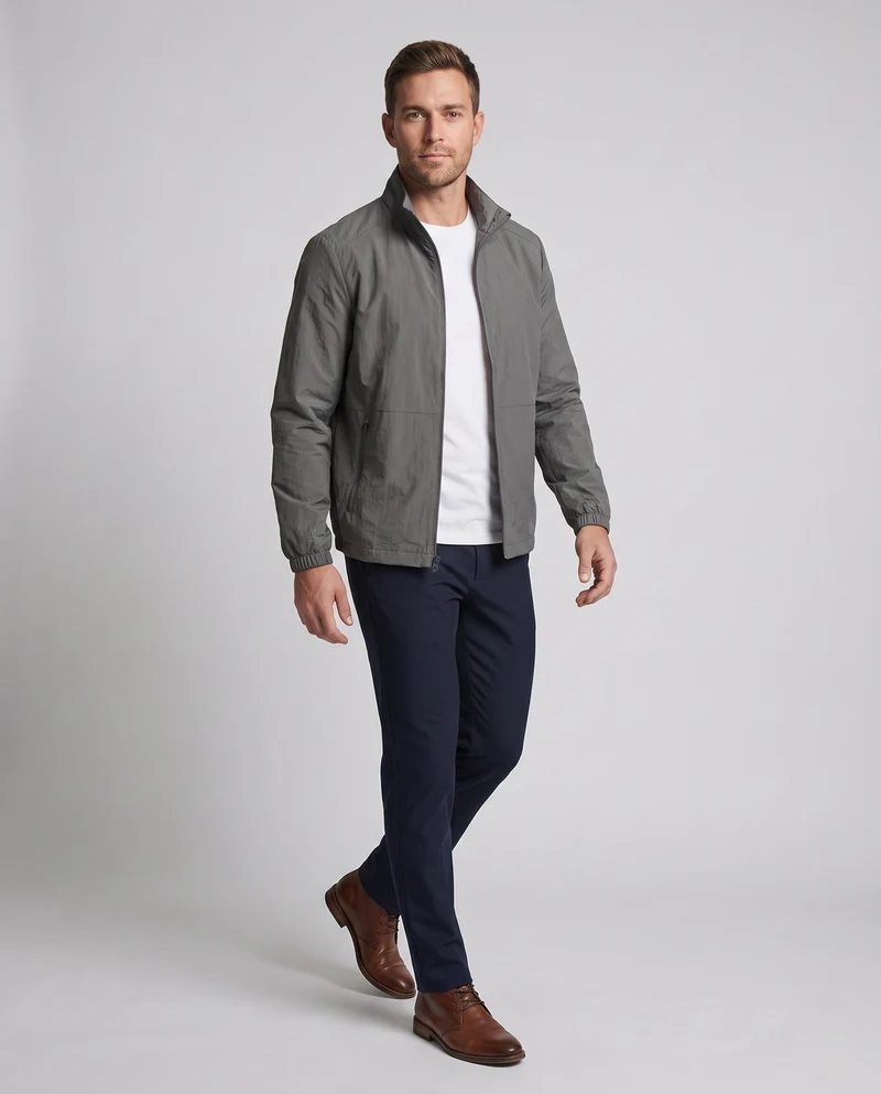 Herren Leichte Wind- und Wasserabweisende Outdoor-Jacke Drune