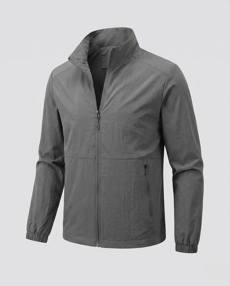 Herren Leichte Wind- und Wasserabweisende Outdoor-Jacke Drune