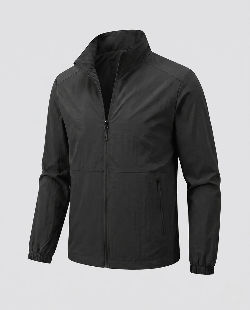 Herren Leichte Wind- und Wasserabweisende Outdoor-Jacke Drune