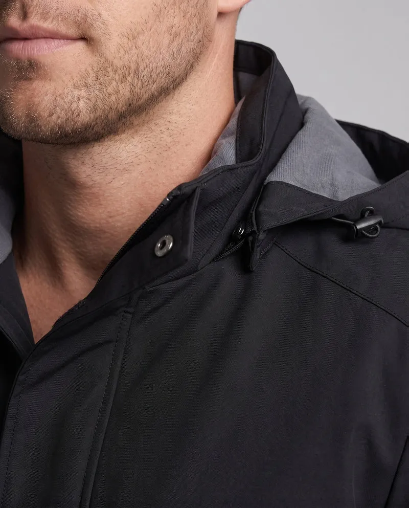 Leichte Outdoor-Jacke für Herren mit verstellbarer Kapuze Drune