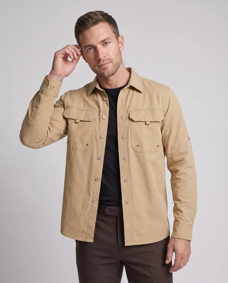 Herren Leichte Outdoor Hemdjacke Drune