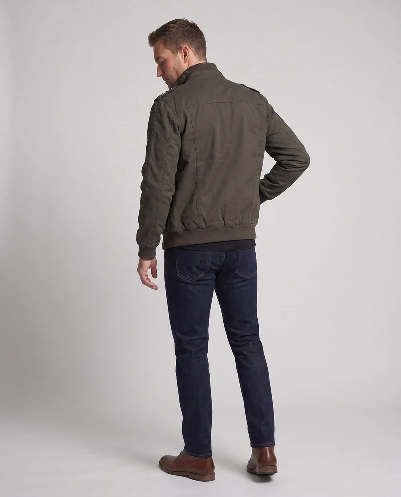 Herren Militärjacke mit vielen Taschen Drune