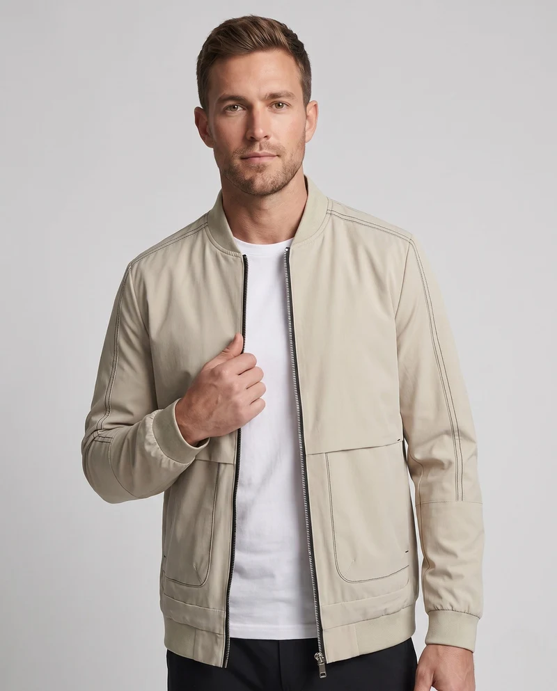 Herren Moderne Bomberjacke Drune