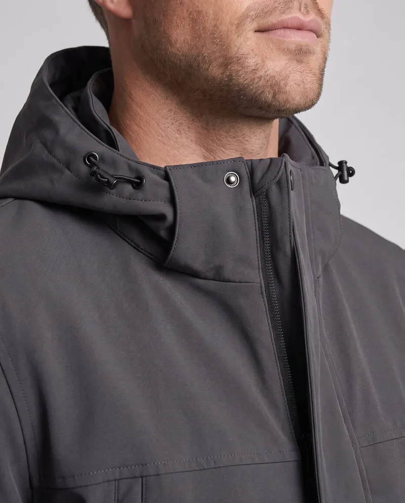 Herren Modern Windbreaker Jacke Drune