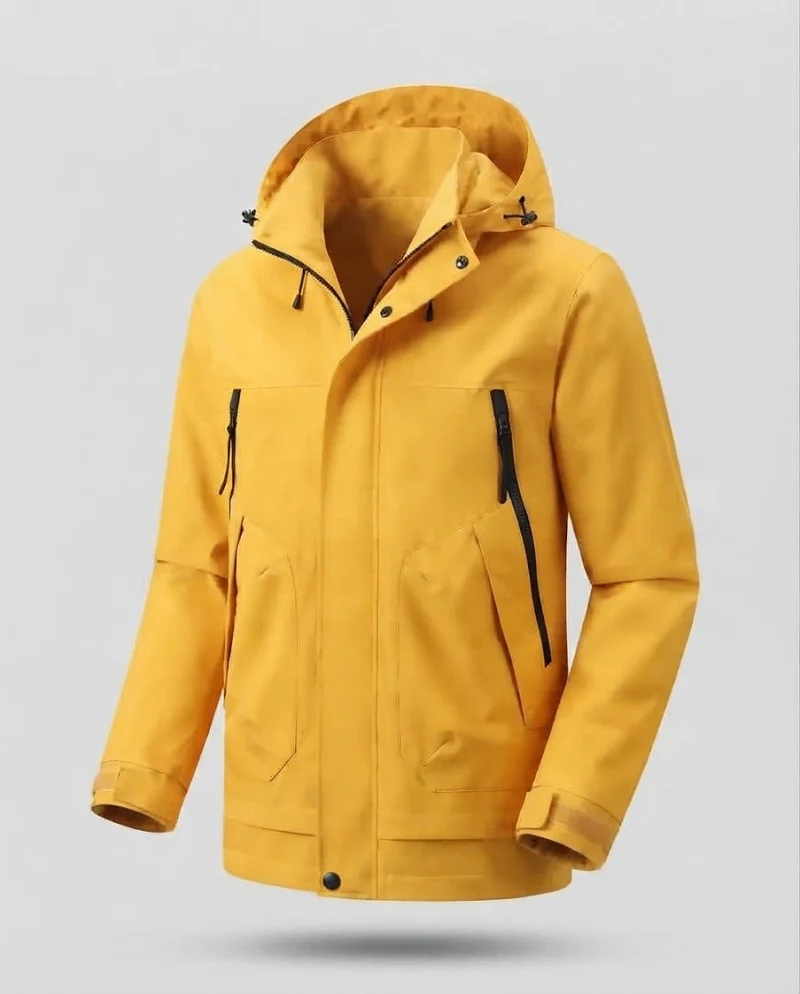 Herren Modern Windbreaker Jacke Drune