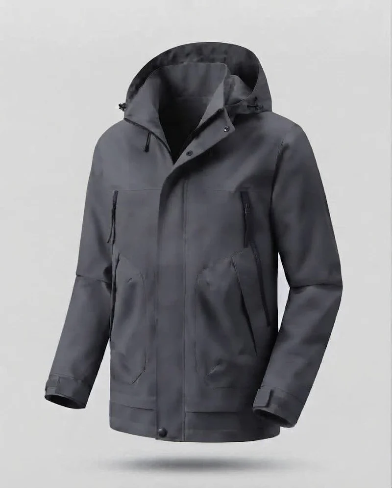 Herren Modern Windbreaker Jacke Drune