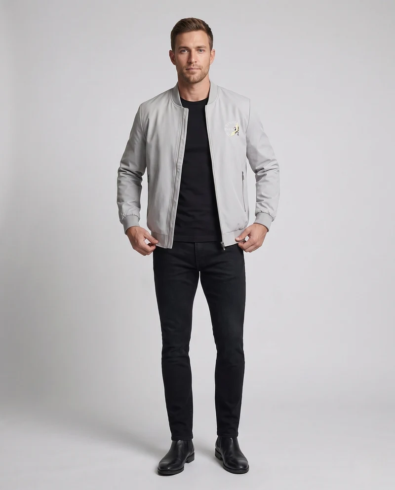 Herren modische Bomberjacke Drune