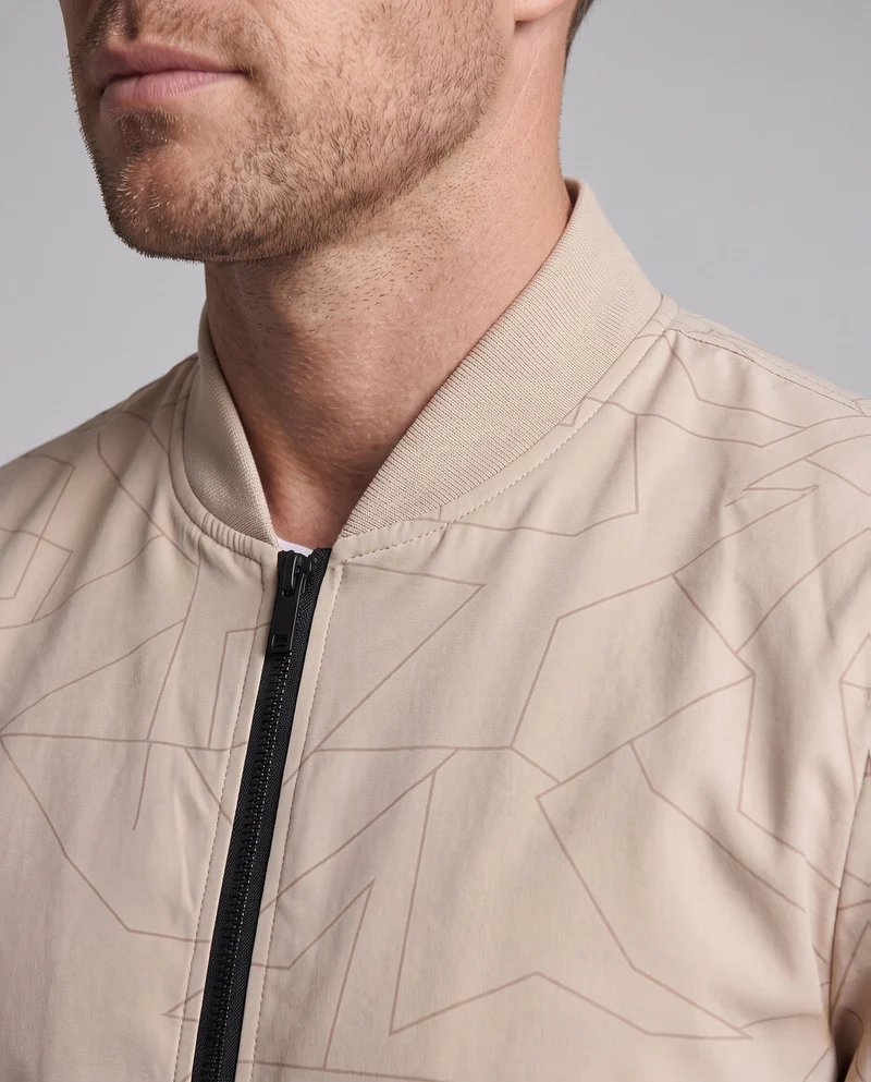 Modische Herren-Bomberjacke mit modernen Details Drune