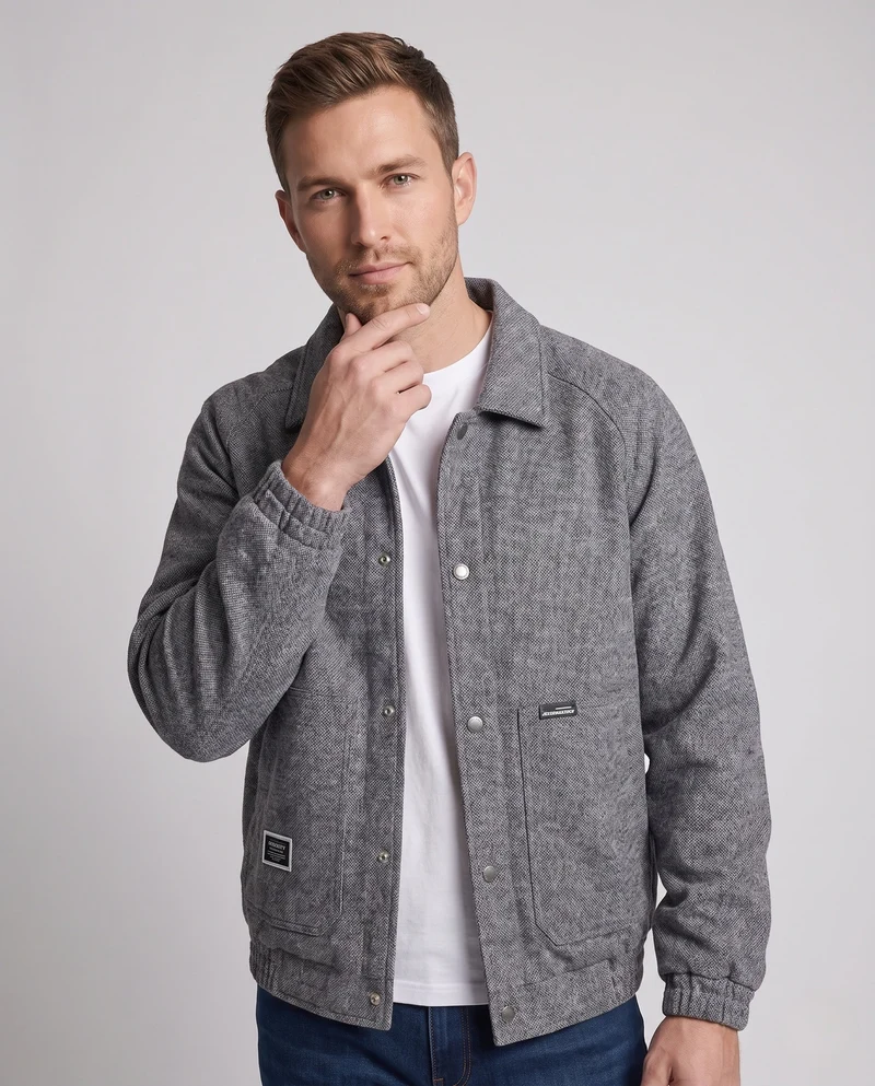 Männer Mode Freizeitjacke Drune