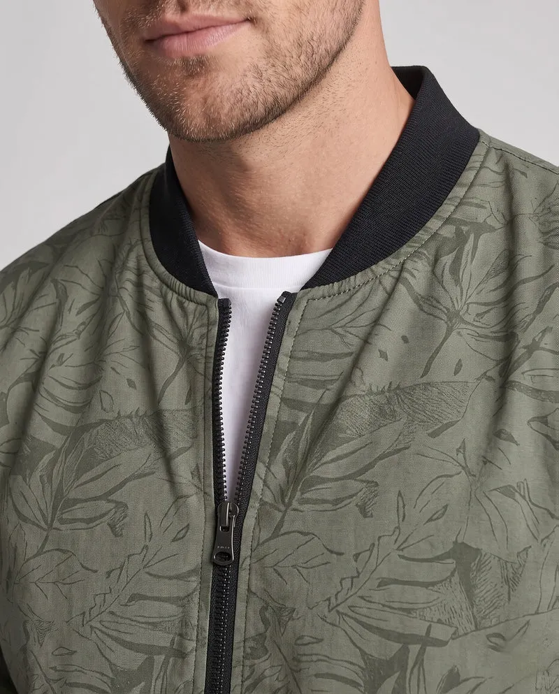 Herrenmode Freizeitjacke mit aufregendem Strukturmuster Drune