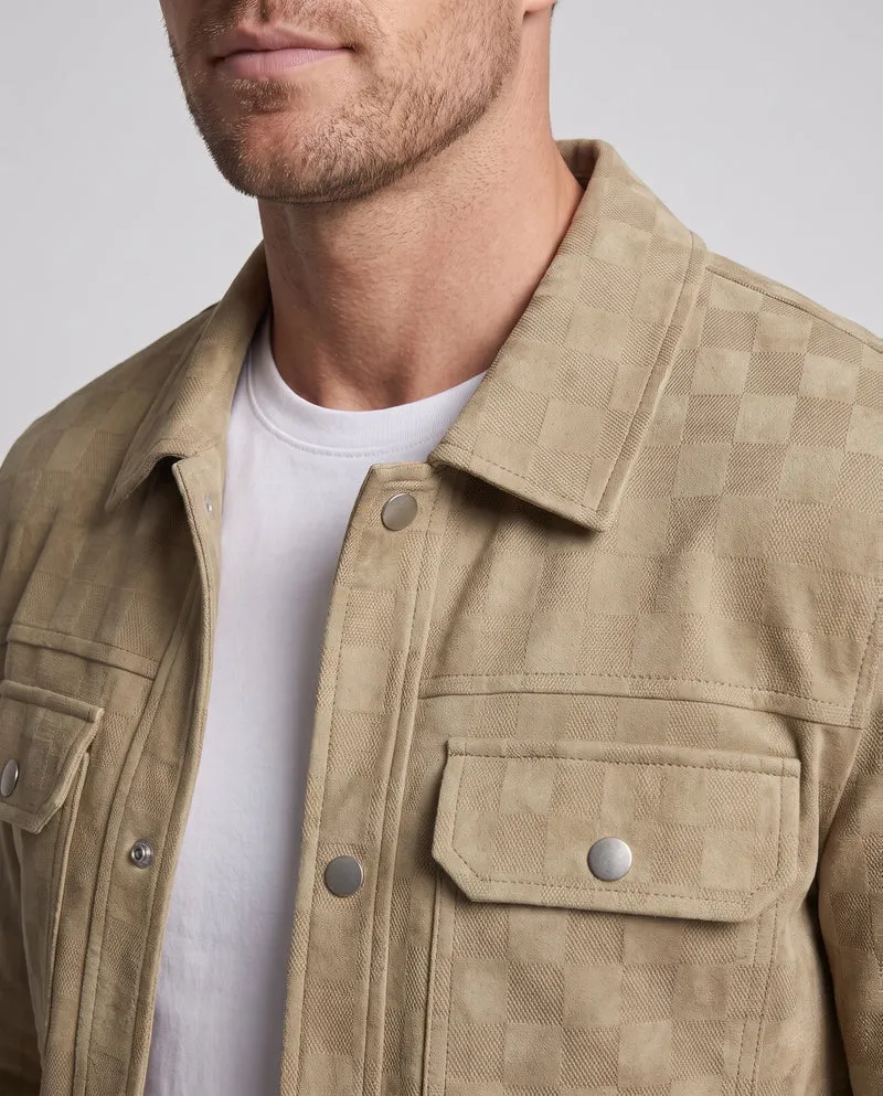 Herrenmodenjacke mit Karomuster Drune