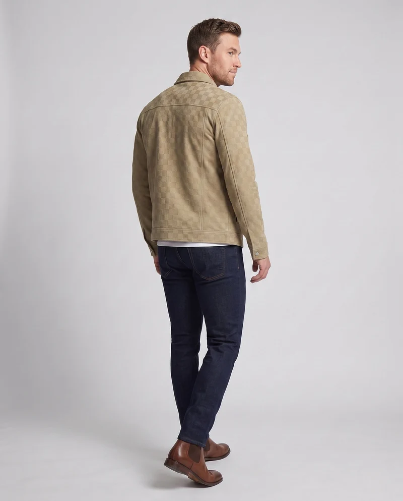 Herrenmodenjacke mit Karomuster Drune
