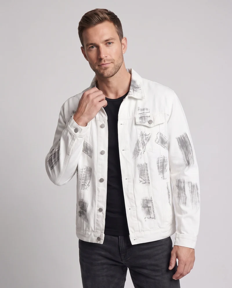 Stylische Herren-Jeansjacke mit einzigartigem Design Drune