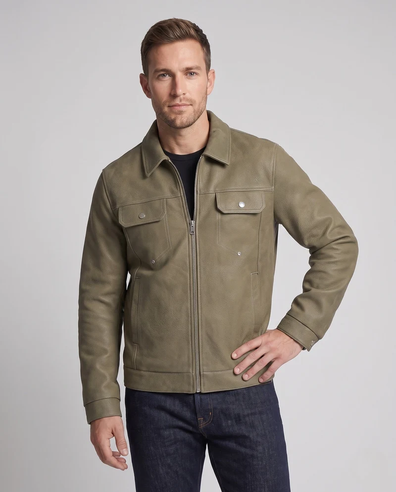 Herrenmode Overshirt Jacke Drune