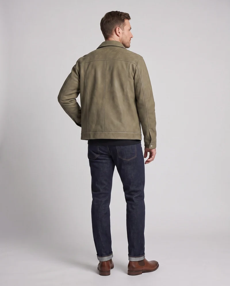 Herrenmode Overshirt Jacke Drune